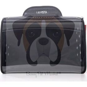 Lavista Siyah Kedi Köpek Sırt Taşıma Çantası