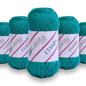 Lavita 0029 Yarn Etamin 5 Adet El Örgü İpi