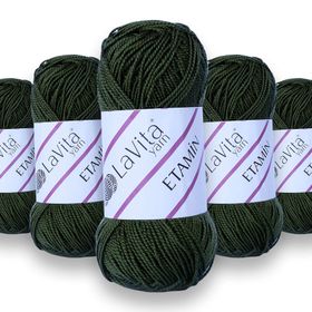 Lavita 0031 Yarn Etamin 5 Adet El Örgü İpi