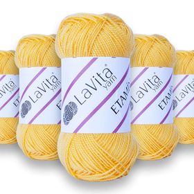 Lavita 0034 Yarn Etamin 5 Adet El Örgü İpi