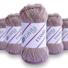 Lavita 0104 Yarn Etamin 5 Adet El Örgü İpi