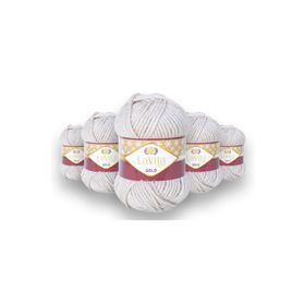Lavita 0553 Yarn Gold 5 Adet El Örgü İpi