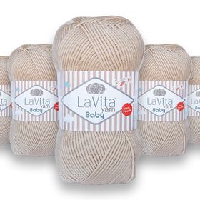 Lavita 1006 Taka Yarn Baby 5 Adet El Örgü İpi