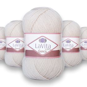 Lavita 1006 Yarn Gonca 5 Adet El Örgü İpi