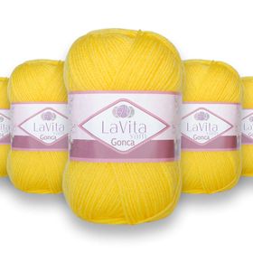 Lavita 2015 Yarn Gonca 5 Adet El Örgü İpi