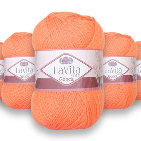 Lavita 2317 Yarn Gonca 5 Adet El Örgü İpi