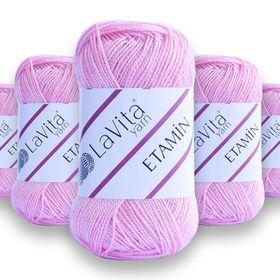 Lavita 2692 Yarn Etamin 5 Adet El Örgü İpi