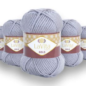 Lavita 2771 Yarn Gold 5 Adet El Örgü İpi
