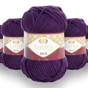 Lavita 43036 Yarn Gold 5 Adet El Örgü İpi