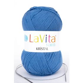Lavita 5050 Mavi Kristal Amigurimi El Örgü İpi