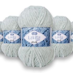 Lavita 8206 Yarn Velur 5 Adet El Örgü İpi