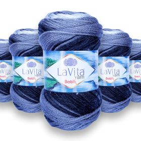 Lavita DG11 Taka Yarn Batik 5 Adet El Örgü İpi