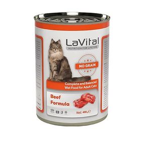 Lavital 400 gr Kuzulu Yetişkin Kedi Konservesi