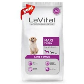 Lavital Maxi Puppy Kuzu Etli 15 kg Yavru Köpek Maması