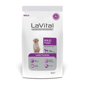 Lavital Maxi Puppy Kuzu Etli Büyük Irk 3 kg Yavru Köpek Maması