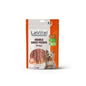 Lavital Ördek Eti Sarılı Tatlı Patatesli 100 gr Köpek Ödülü