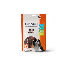 Lavital Ördek Etli Ve Tavuk Ciğerli Kebap 100 gr Köpek Ödülü
