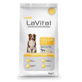 Lavital Somonlu Orta Irk 3 kg Yetişkin Kuru Köpek Maması
