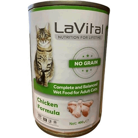 Lavital Tavuklu 400 gr Yetişkin Konserve Kedi Maması