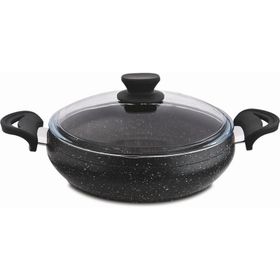 Lavonni Krem 30 cm Granit Güveç Basık Tencere