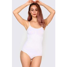 Layza Form 17500 Kadın İz Yapmaz İnce Askılı Mikro Elyaf Boy Body Korse