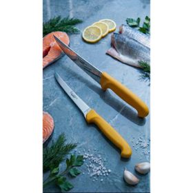 Lazbisa MFT-032 Gold Serisi Pide Börek Mutfak Salata Pizza Bıçak Kıyma Et Kemik Satırı 2'li Bıçak Set