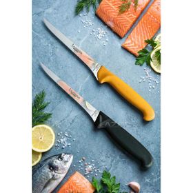Lazbisa MTF-057 Gold Incisive Serisi Balık Fileto Et Steak Mutfak Bıçak