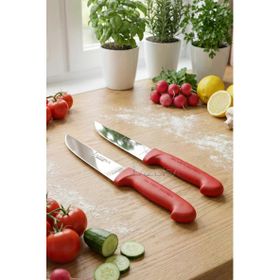 Lazbisa MTF-221 Silver Serisi Mutfak Et Ekmek Sebze 2'li Bıçak Set