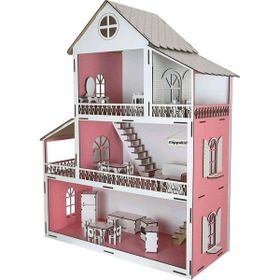 Lazer Zeycan Eğitici Ahşap Oyun Evi