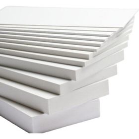 Lazeristan 25x30 cm 7.5 mm Beyaz Dekota Pvc Foam Foreks Levha Maket Malzemesi