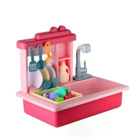 Lc 30916 Pembe Pilli İnteraktif Lavabo Seti