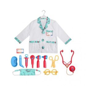 LC Lets Be Child Kırmızı Doktor Seti ve Çocuk Kostümü