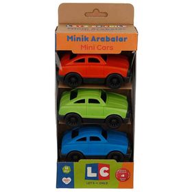 Lc Oyuncak 3'lü Minik Arabalar