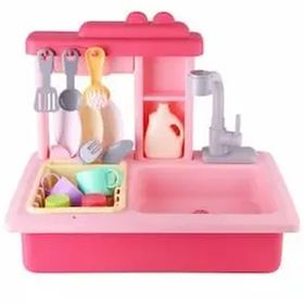 Lc Pembe Pilli İnteraktif Lavabo Seti