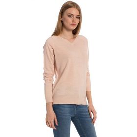 Lc Waikiki 7K1708Z8 Açık Pembe Melanj Kadın Kazak