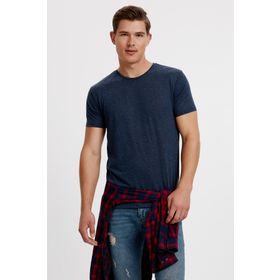 LC Waikiki 8S0318Z8 Indigo Erkek T-Shirt