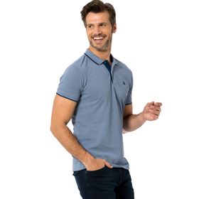 LC Waikiki 8S0914Z8 Erkek Mavi Melanj T-Shirt