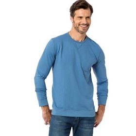 LC Waikiki 8S0987Z8 Erkek Ortadle Mavi Sweatshirt