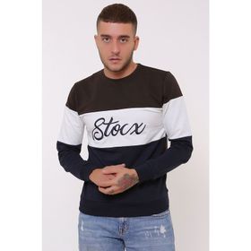 LC Waikiki 8S0987Z8 Erkek Ortadle Mavi Sweatshirt