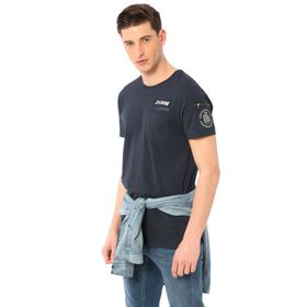 LC Waikiki 8S1187Z8 Erkek Koyu Lacivert T-Shirt