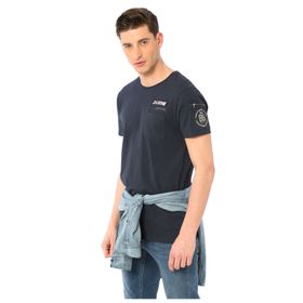 LC Waikiki 8S1187Z8 Erkek Koyu Lacivert T-Shirt