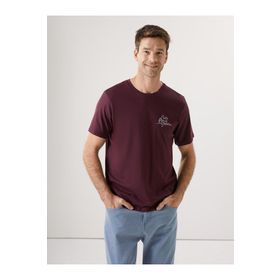 LC Waikiki 8S1187Z8 Erkek Koyu Lacivert T-Shirt
