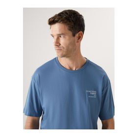 LC Waikiki 8S1187Z8 Erkek Koyu Lacivert T-Shirt