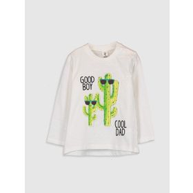 LC Waikiki 8SC618Z1 Erkek Bebek T-Shirt
