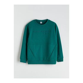 LC Waikiki 8W4007Z4 Erkek Çocuk Bisiklet Yaka Sweatshirt