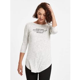 LC Waikiki 8WI976Z8 Siyah Bisiklet Yaka Kadın T-Shirt