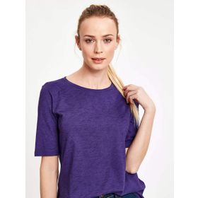 LC Waikiki 8WI976Z8 Siyah Bisiklet Yaka Kadın T-Shirt