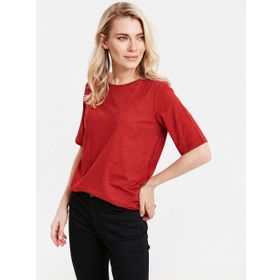 LC Waikiki 8WI976Z8 Siyah Bisiklet Yaka Kadın T-Shirt