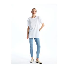 LC Waikiki 8WJ094Z8 Siyah Kadın Slim Fit Jean Pantolon