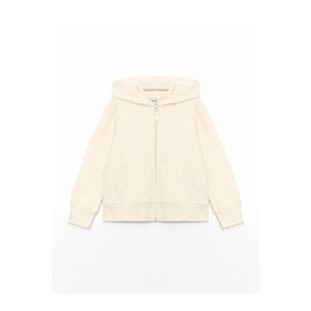 Lc Waikiki 9S7273Z4 Fermuarlı Kapüşonlu Kız Çocuk Sweatshirt